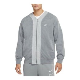 Nike: Серая куртка  NSW