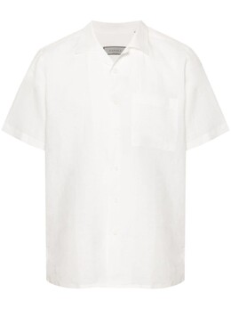 Canali: Льняная рубашка 