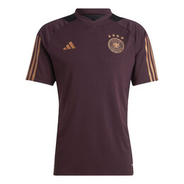 Adidas: Бордовая футболка 