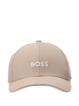 BOSS: Бежевая кепка 