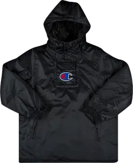 Supreme: Чёрный свитер  Champion