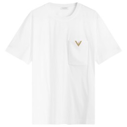 Valentino: Футболка с карманами 