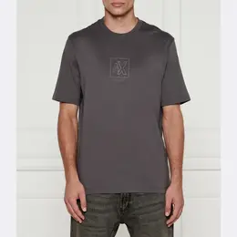 Armani Exchange: Футболка свободного кроя 