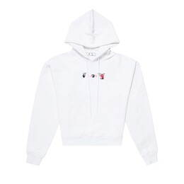 Off-White: Толстовка  Acrylic Arrows из акрила