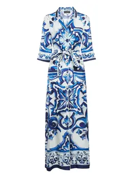 Dolce & Gabbana Pre-Owned: Шёлковое платье 
