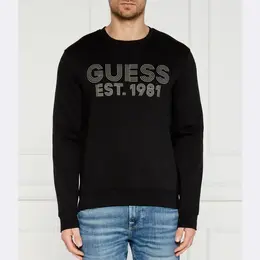 GUESS: Чёрная толстовка 