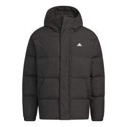 Adidas: Чёрная куртка 