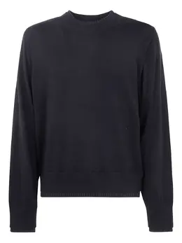 sacai: Чёрный свитер 