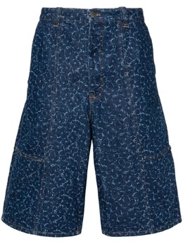 Maison Kitsuné: Джинсовые шорты 
