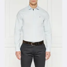 Tommy Hilfiger: Синяя рубашка 