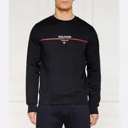 Tommy Hilfiger: Синий свитшот 