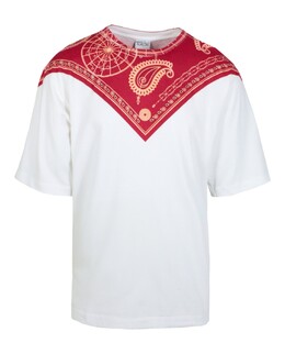 Marcelo Burlon: Белая футболка 