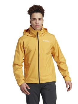 Adidas: Жёлтая куртка  Terrex