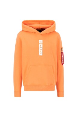 Alpha Industries: Оранжевая толстовка 