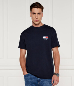 Tommy Jeans: Тёмная футболка 