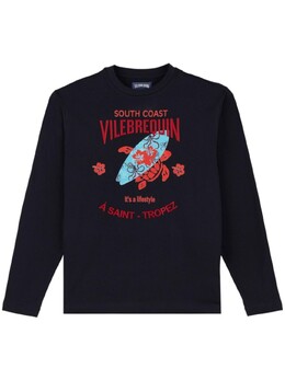 Vilebrequin: Синяя футболка 