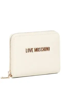 Love Moschino: Белый кошелёк 