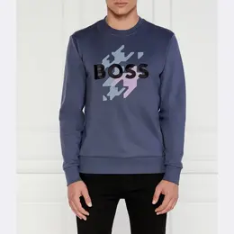 BOSS: Синяя толстовка 