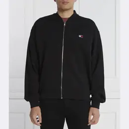 Tommy Hilfiger: Чёрная толстовка 