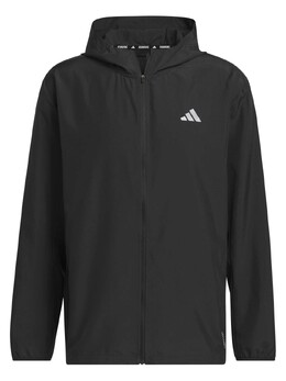 Adidas: Чёрная куртка 