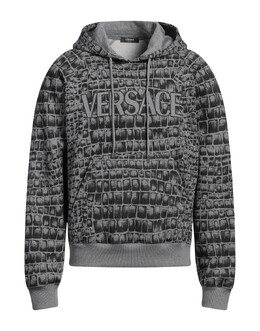 Versace: Серая толстовка 