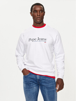 Pepe Jeans: Белая толстовка 