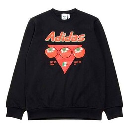 Adidas: Чёрная толстовка  Originals