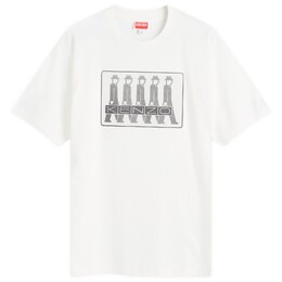 Kenzo: Белая футболка 