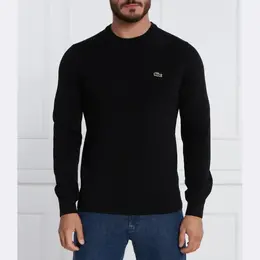 Lacoste: Чёрный свитер 