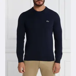 Lacoste: Синий свитер 