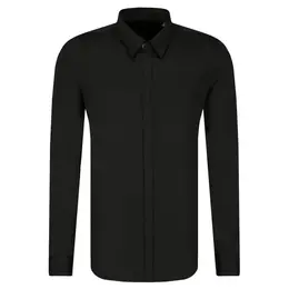 Armani Exchange: Чёрная рубашка 