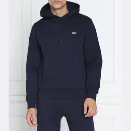 Lacoste: Синяя толстовка 