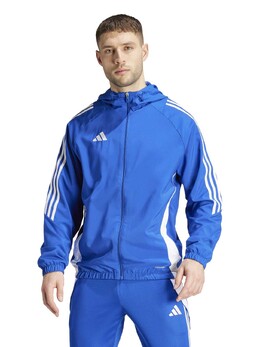 Adidas: Синяя куртка  Tiro