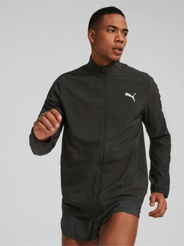 PUMA: Чёрная куртка  Run