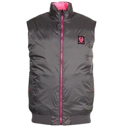 Belstaff: Серый пуховик 