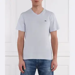 Lacoste: Синяя футболка 