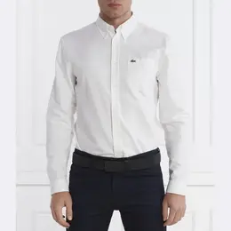 Lacoste: Белая рубашка 