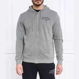 Tommy Hilfiger: Серая толстовка 