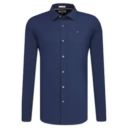 Tommy Hilfiger: Синяя рубашка 