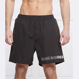 BOSS: Чёрные шорты 