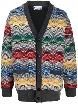 Missoni: Кардиган с v-образным вырезом 