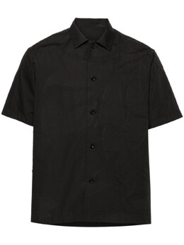 Sacai: Рубашка с вышивкой 