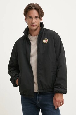 Tommy Jeans: Чёрная куртка 