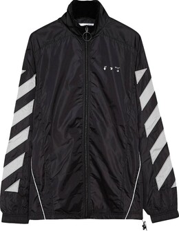 Off-White: Чёрная куртка  Diag