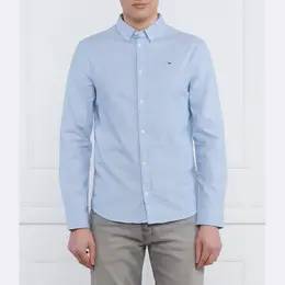 Tommy Hilfiger: Синяя рубашка 