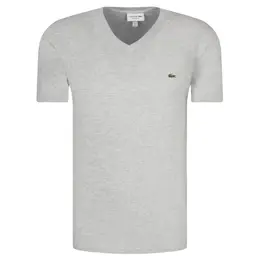 Lacoste: Серая футболка 