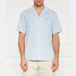 Tommy Hilfiger: Синяя рубашка 