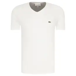 Lacoste: Белая футболка 