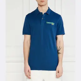 Lacoste: Синяя рубашка 