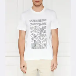 Calvin Klein: Белая футболка 